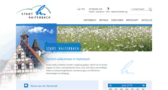 Desktop Screenshot of haiterbach.de